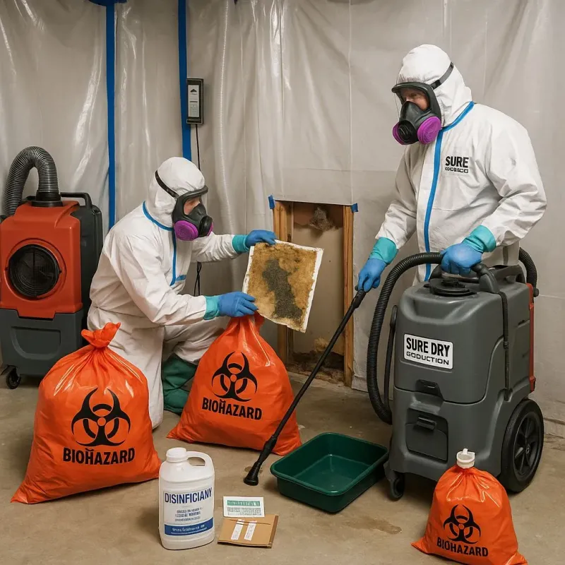 Contaminated Water Handling Protocols process in Apple Mountain Lake, VA