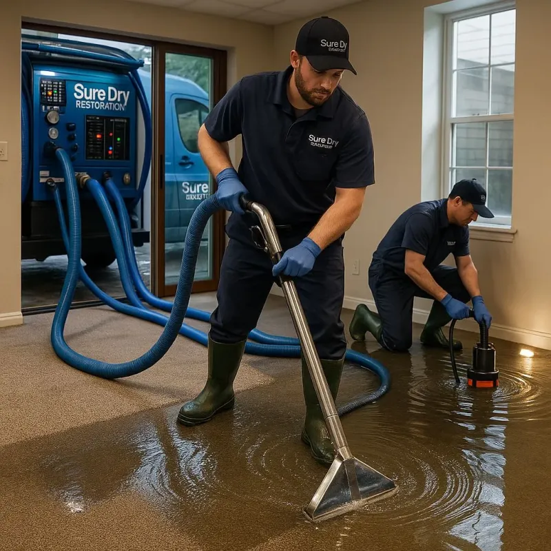 Water Extraction and Removal process in Apple Mountain Lake, VA
